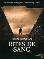 Rites De Sang de Duncan Glen chez Denoel