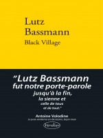 Black Village de Bassmann Lutz chez Verdier