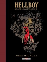 Hellboy - 25 Ans D'illustrations de Mignola/stewart chez Delcourt