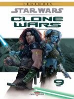 Star Wars - Clone Wars T09 de Ostrander/duursema chez Delcourt