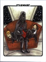 Star Wars : Famille Vador : Coffret Vol 1 : Dark Vador Et Fils-vador Et Sa Petite Princesse de Brown Jeffrey chez Huginn Muninn