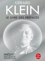 Le Livre Des Prefaces de Klein Gerard chez Lgf